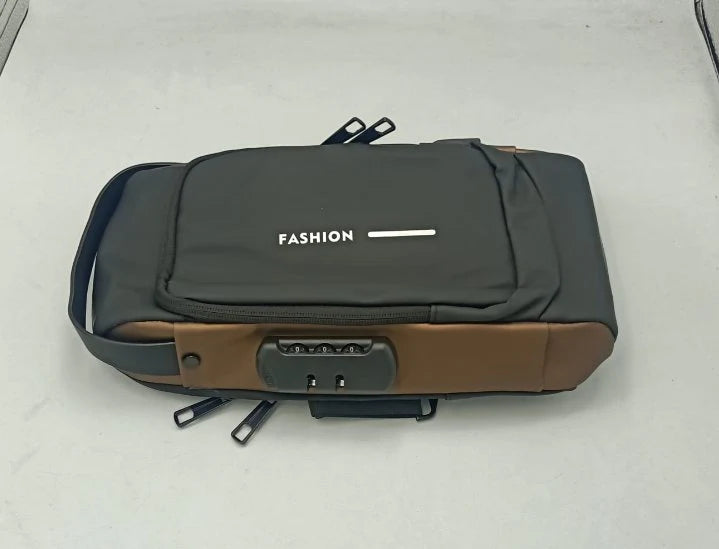 Anti theft crossbody bag