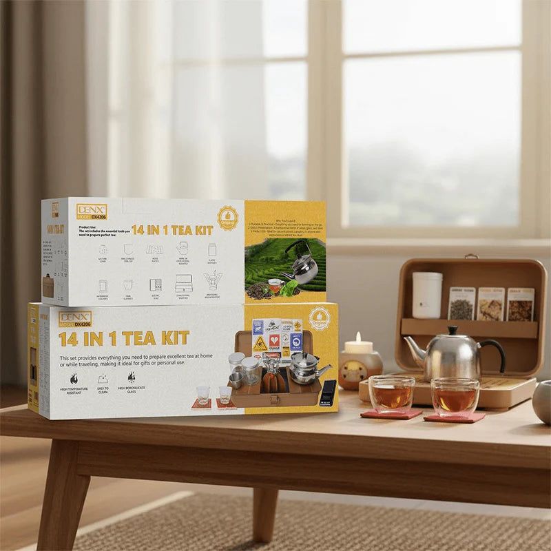 Denx – 14 in 1 Tea Kit Set