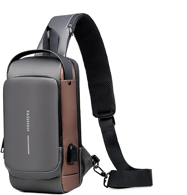 Anti theft crossbody bag