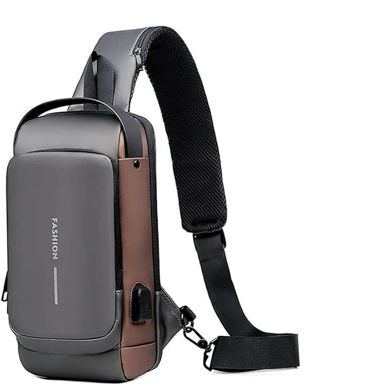 Anti theft crossbody bag